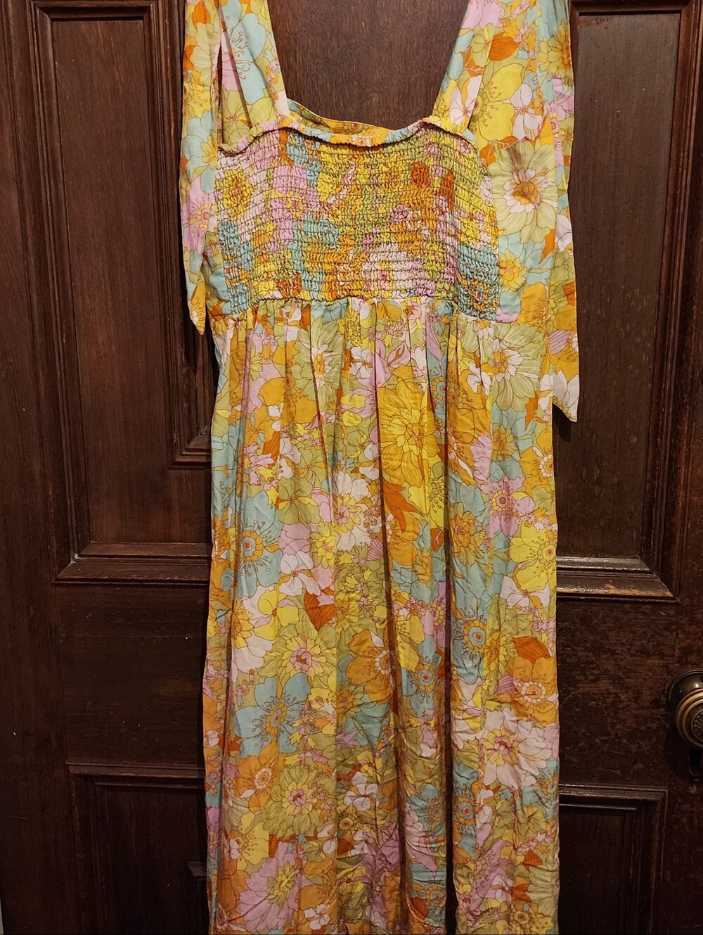 Show Me Your Mumy Claire Midi Dress- Groovy Bloom-Medium-Retail $188.00 - Picture 13 of 13